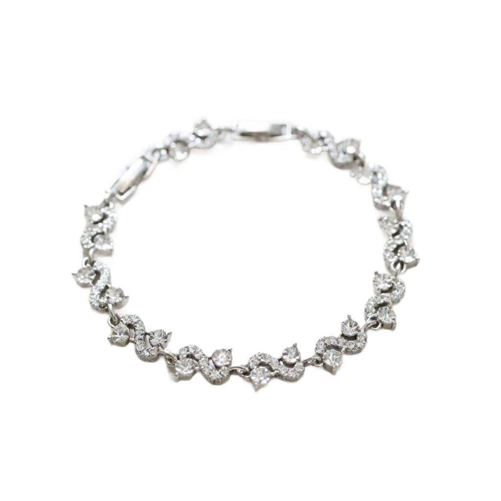 Geometric Gemstone Crystal Bracelet Women's Fashion Jewelry