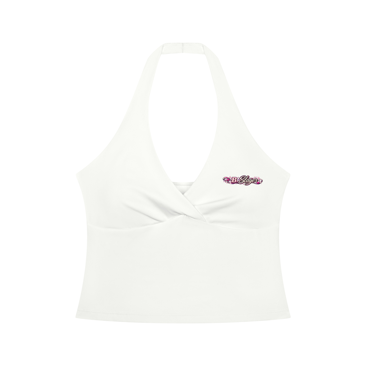 Women’s Ruched Halter Yoga Tank Top