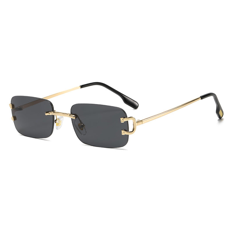 Square Frameless Sunglasses