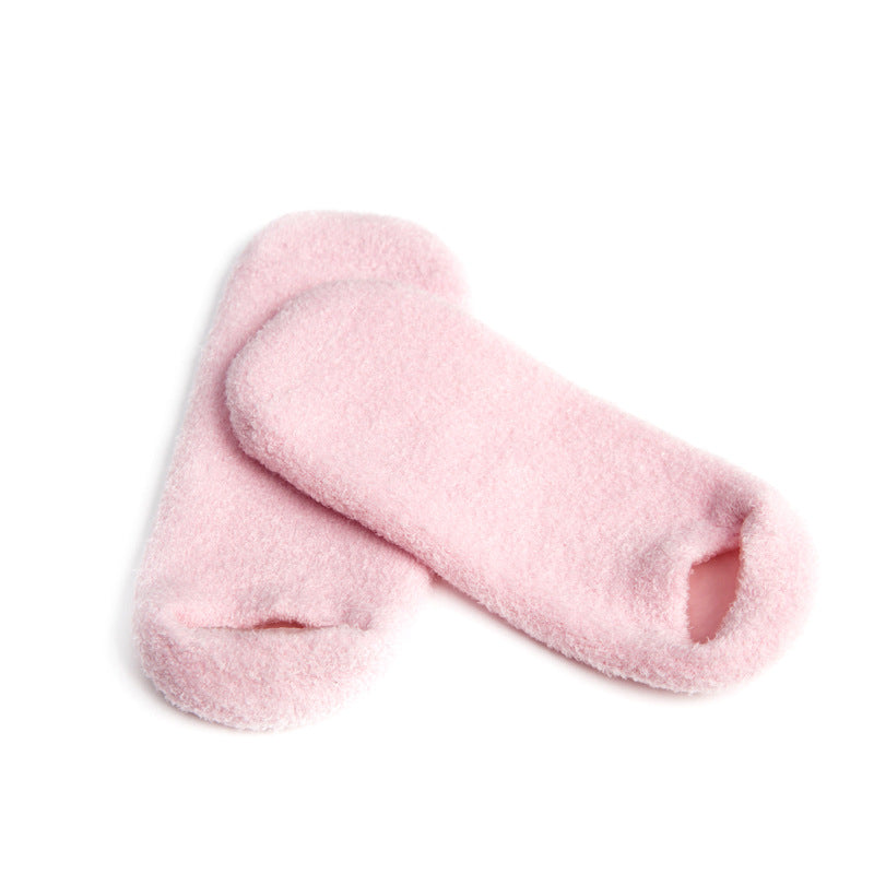 Nylon Gel Moisturizing Anti-Crack Heel Socks for Home Foot Care