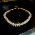 Fashion Choker Splicing Necklace Elegant Women's Jewelry
