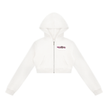 Women's Cropped Full Zip Hoodie