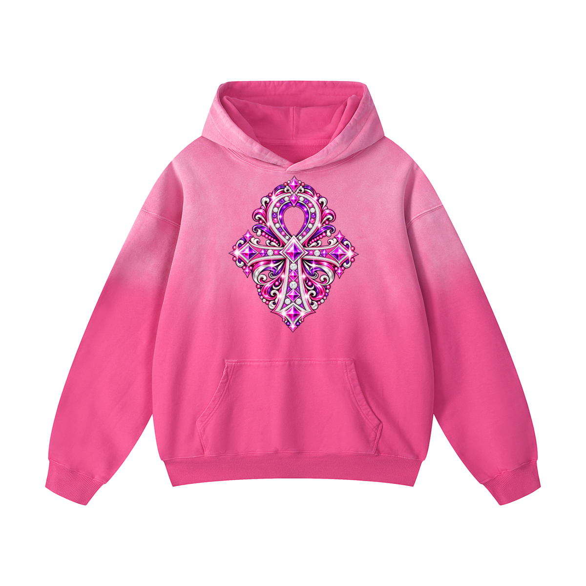 Beauty Slayer Sunfade Oversized Hoodie