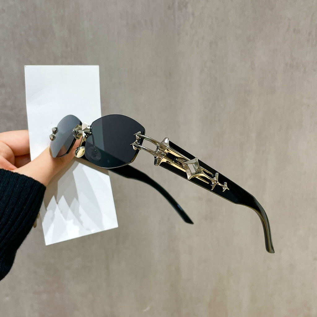 Star-Shaped Frameless UV Protection Sunglasses
