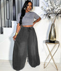 Women's Loose Fit Wide Leg Jeans