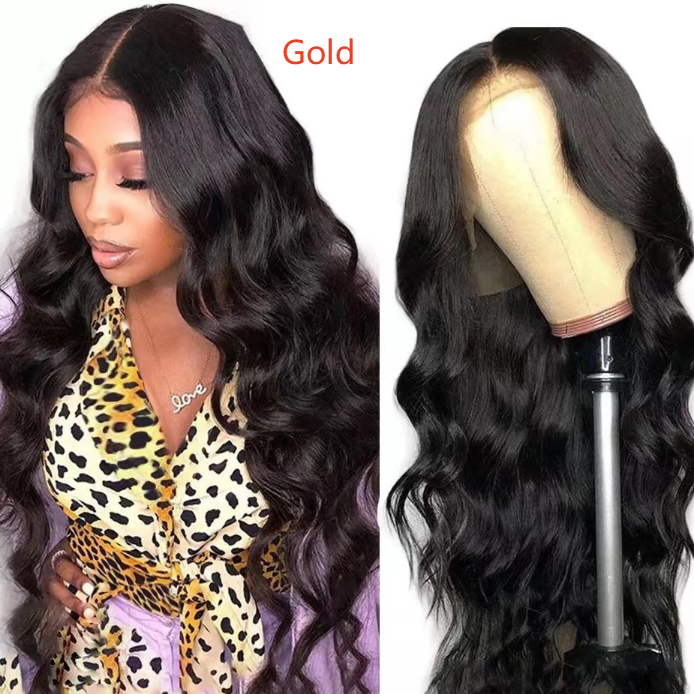 Women's Synthetic Long Curly Wig with Bangs Heat Resistant Fiber