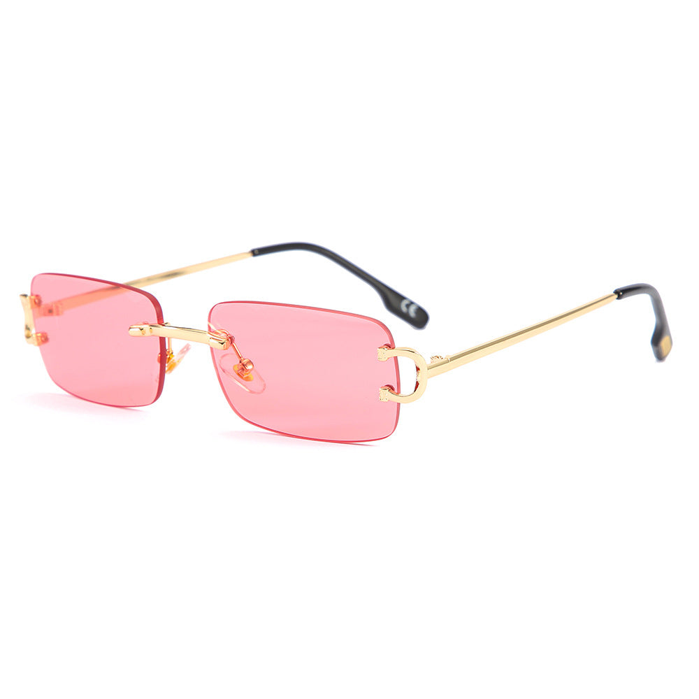Square Frameless Sunglasses