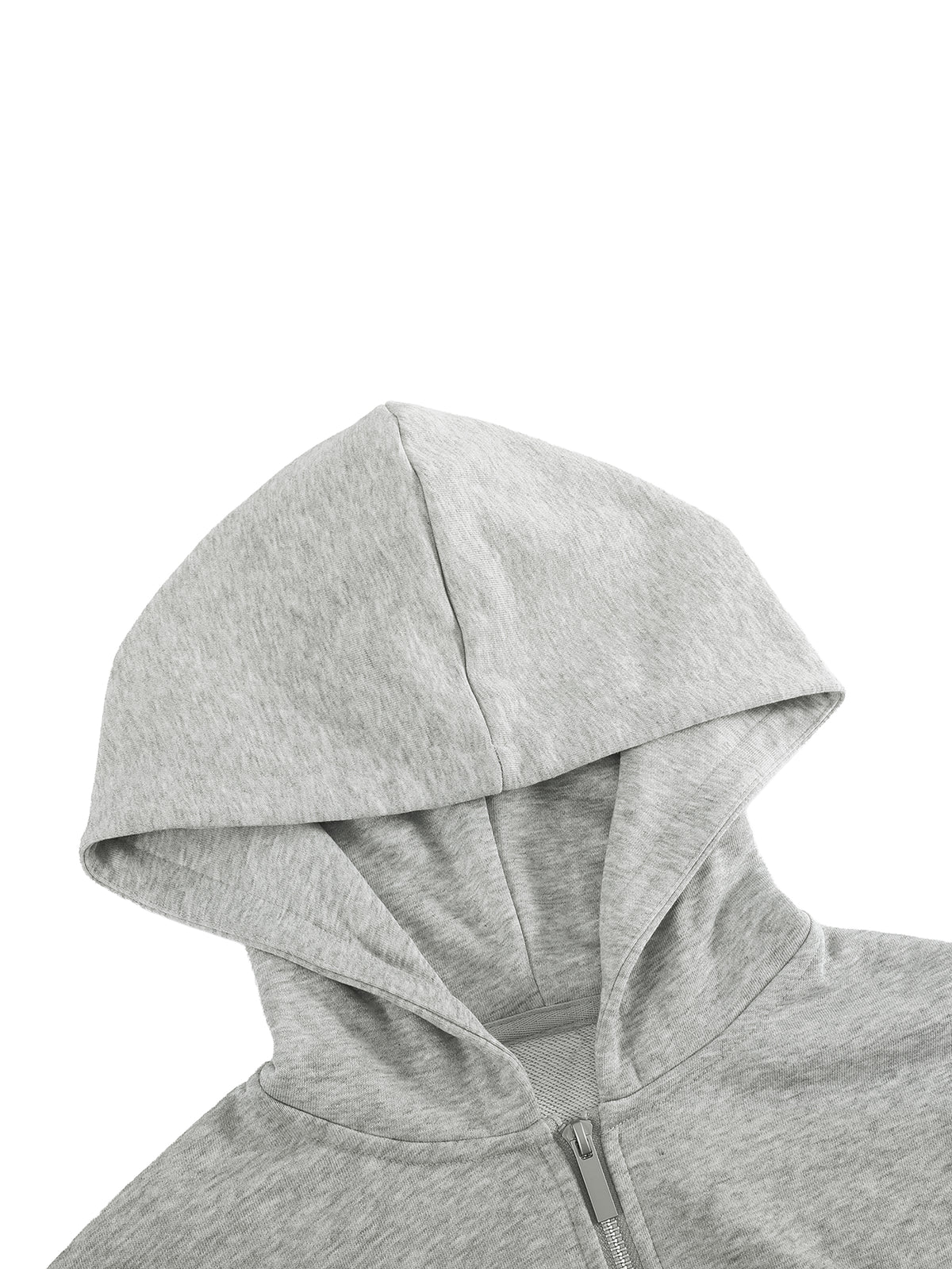 Women's Cropped Full Zip Hoodie